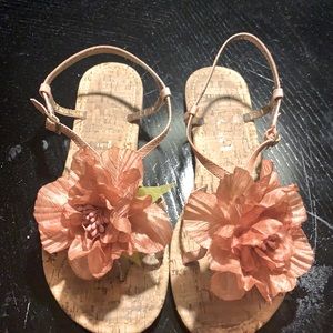 Floral sandal